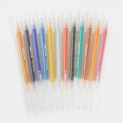 Glitter Color Pen 12Pcs Set For kids