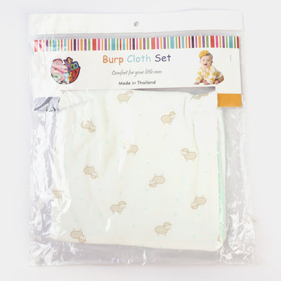 Infant Baby Burp Cloth Pack Of 2