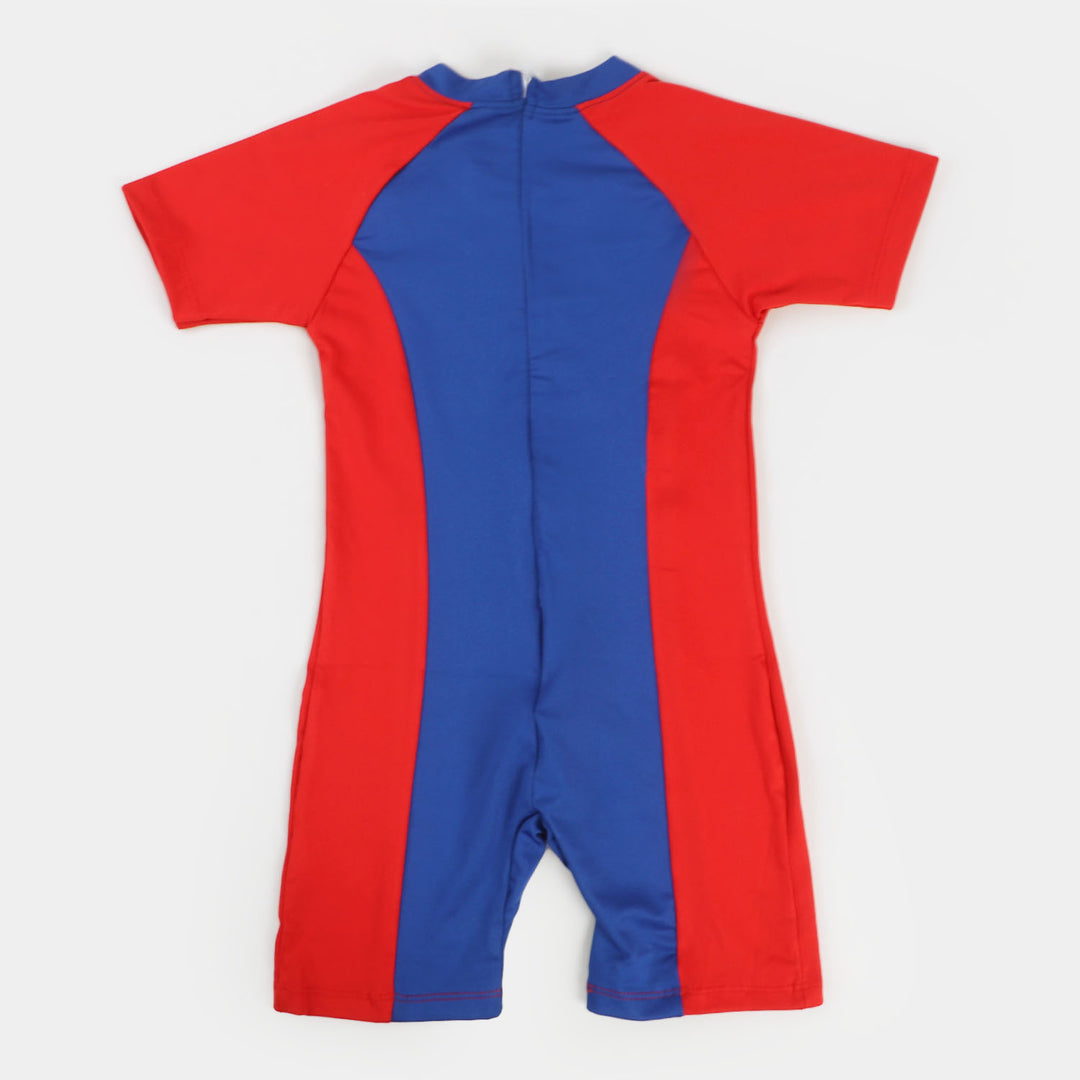 Super Hero Boys Swimming Suit - Blue