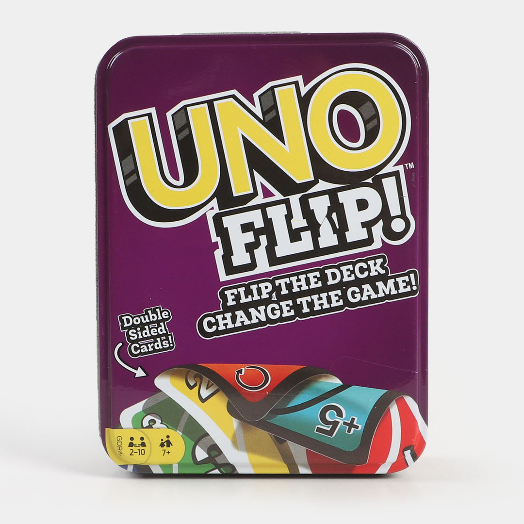 UNO Party Game Card metal Box