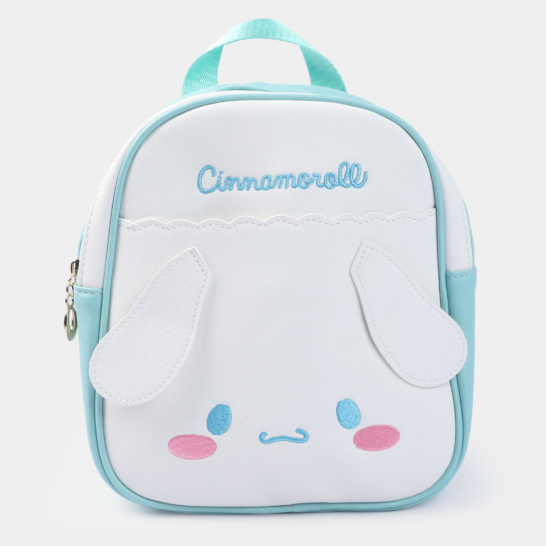 Fancy Backpack Cute Face Design Green