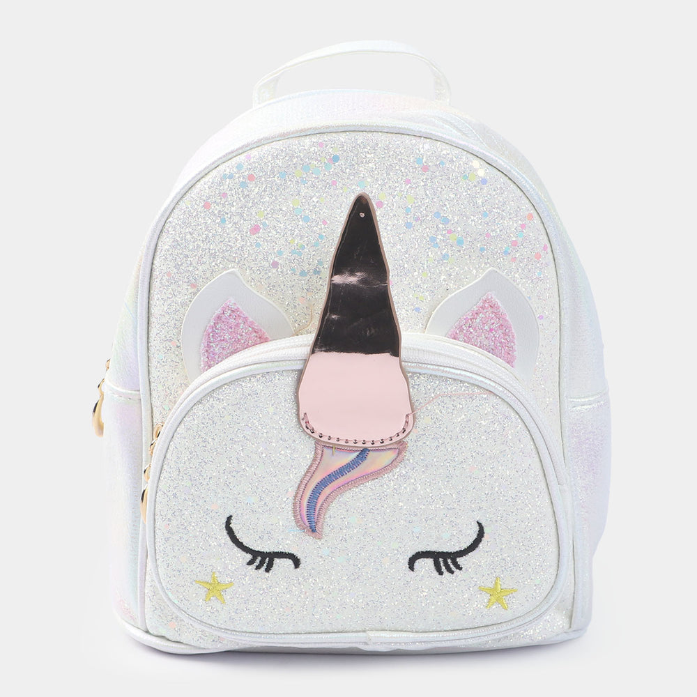 Fancy Backpack Cute | White