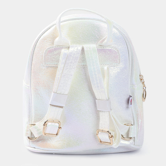 Fancy Backpack Cute | White