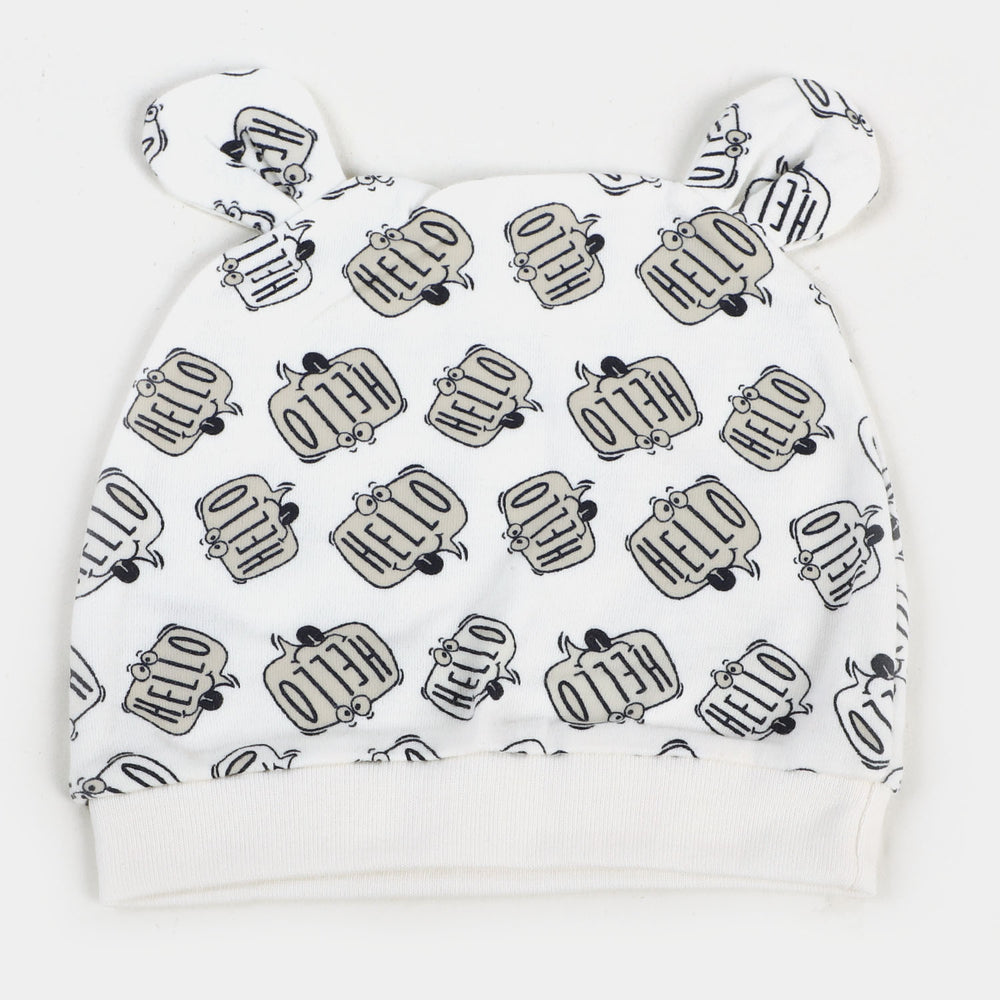 Newborn Baby Cap+Mitten+Socks Set