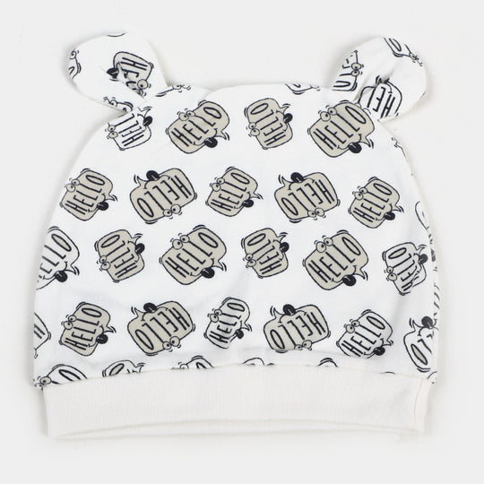 Newborn Baby Cap+Mitten+Socks Set