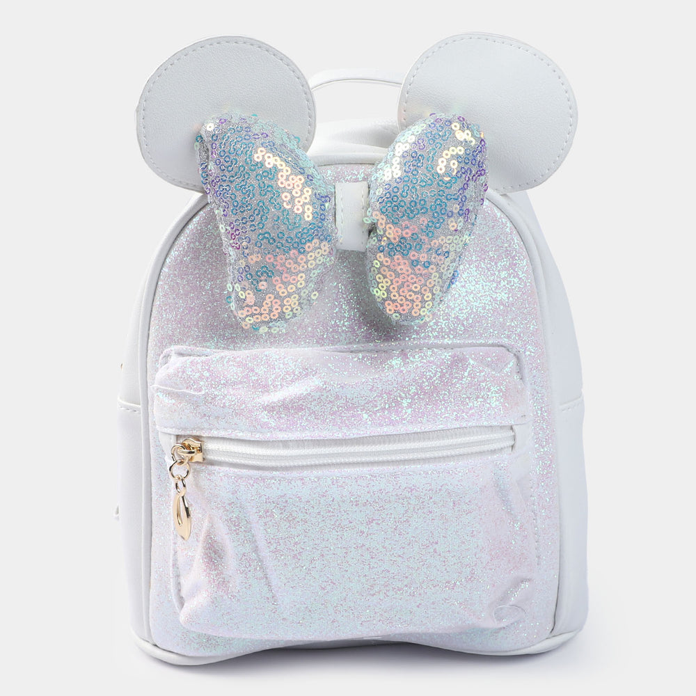 Fancy Backpack Cute | White