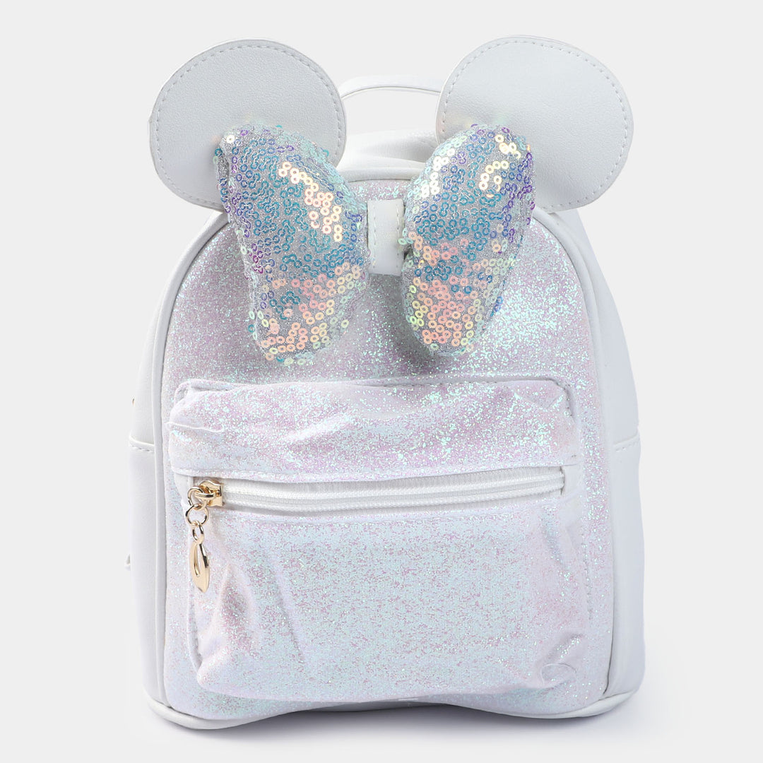 Fancy Backpack Cute | White