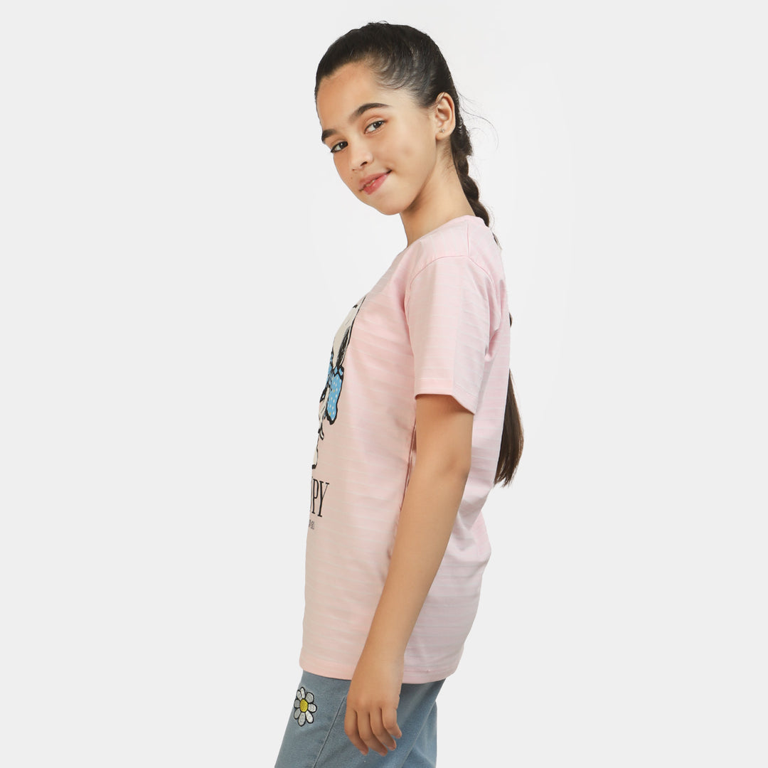 Girls T-Shirt H/S Character  - Blushing