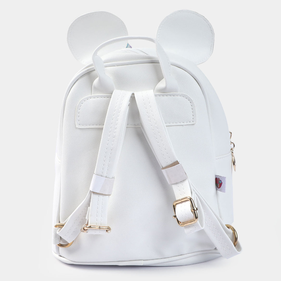 Fancy Backpack Cute | White