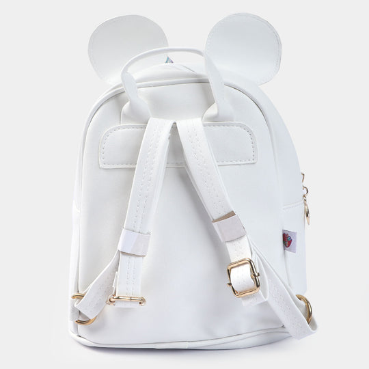 Fancy Backpack Cute | White