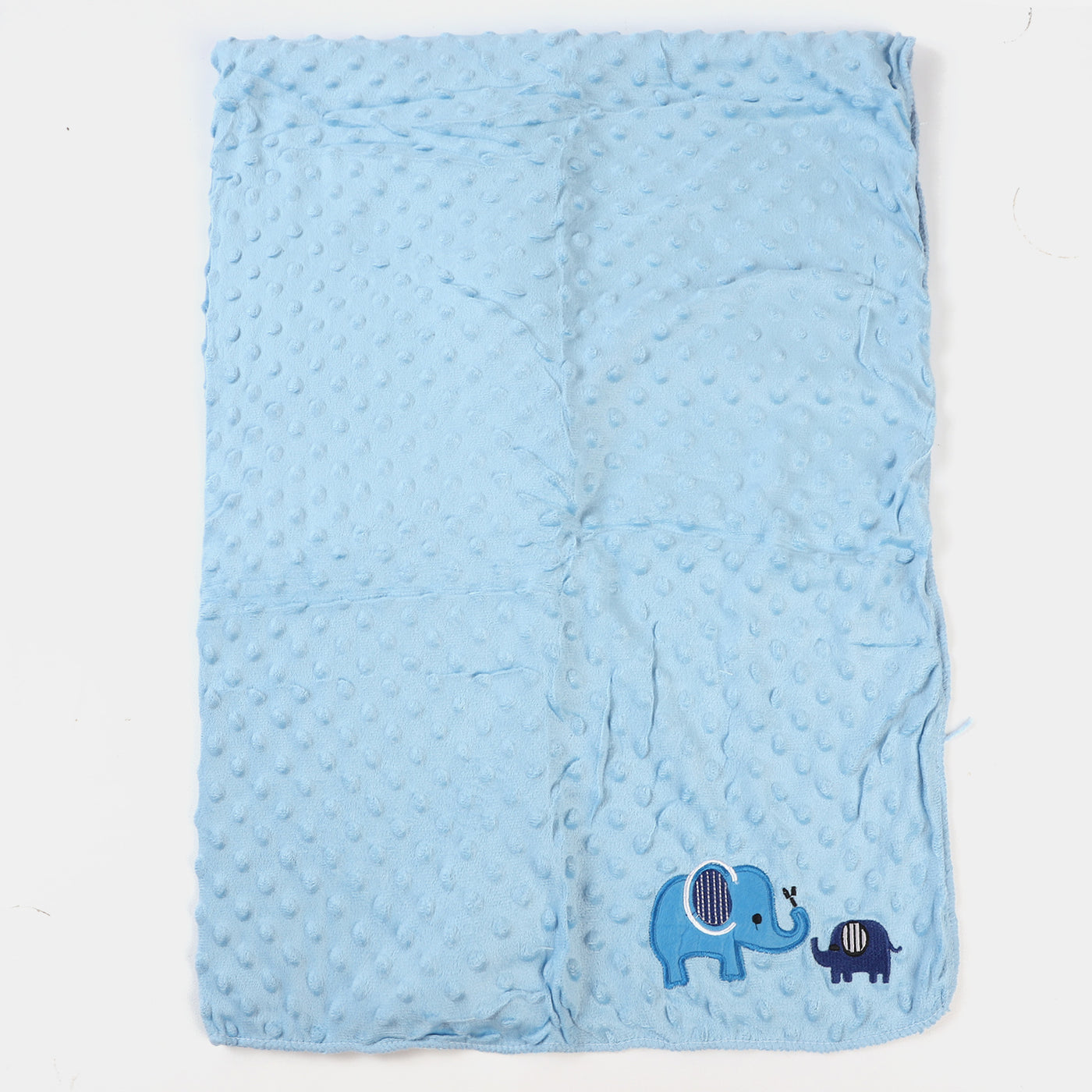 Baby Polyester Wrapping Sheet-Blue