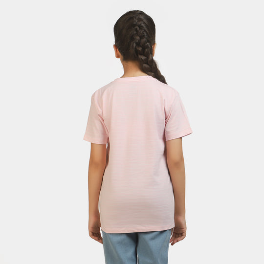 Girls T-Shirt H/S Character  - Blushing