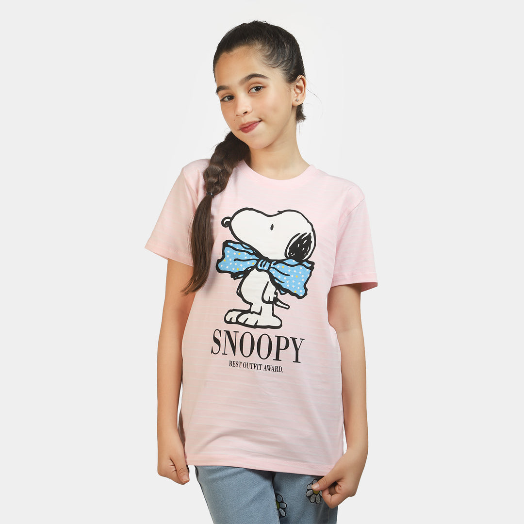 Girls T-Shirt H/S Character  - Blushing