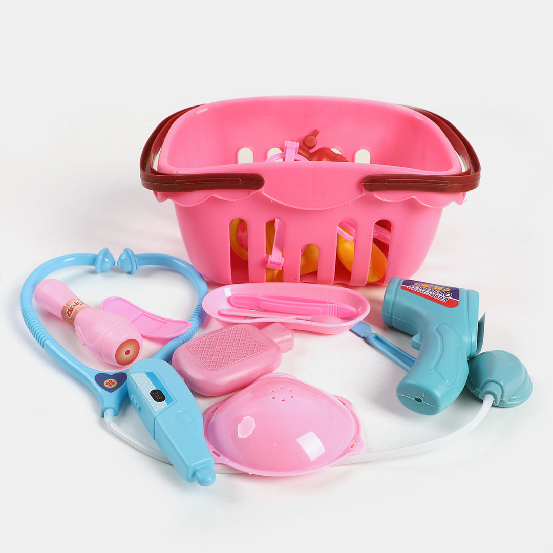 Doctor Role Bucket Play Set For Kids