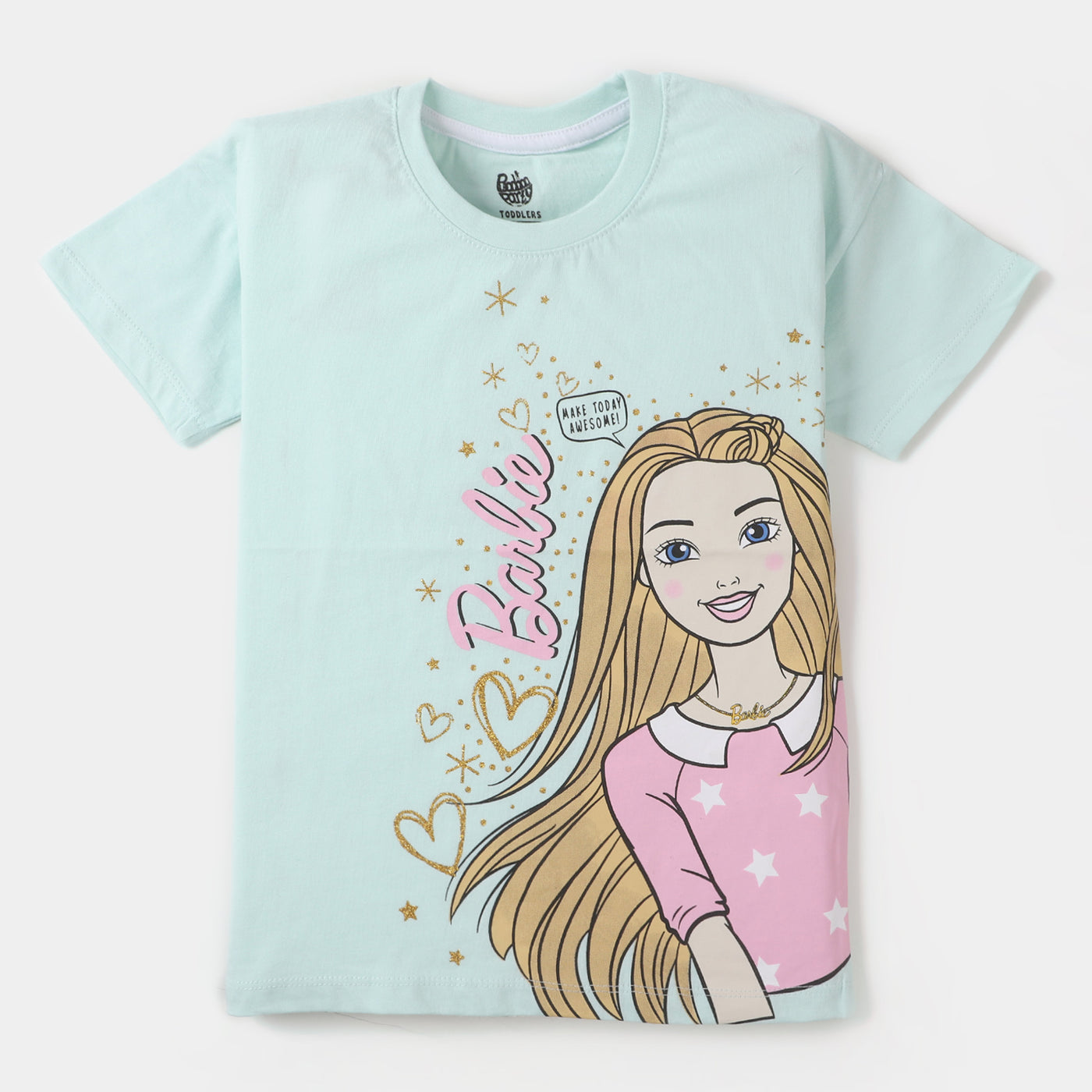 Girls T-Shirt Character - Sky Blue