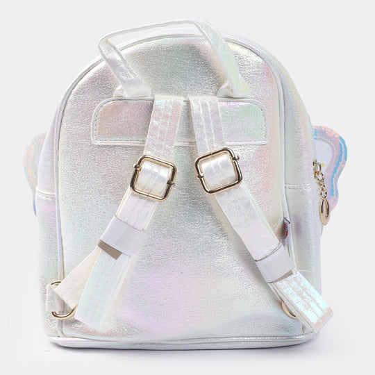 Fancy Backpack Cute | White