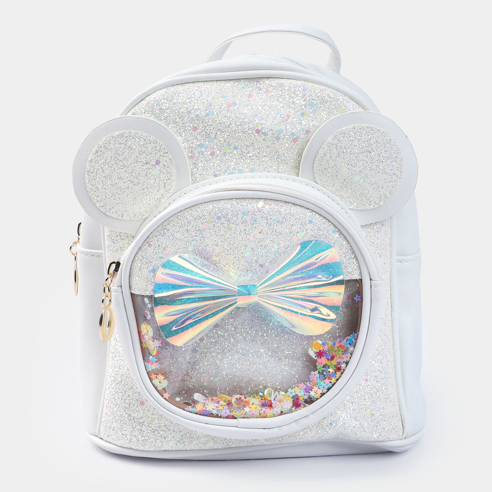 Fancy Backpack Cute | White