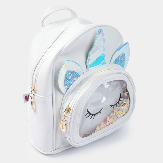 Fancy Backpack Cute | White