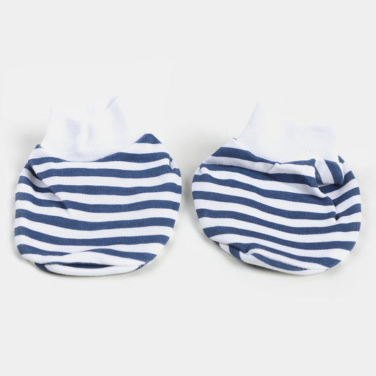 Newborn Baby Cap+Mitten+Socks Set