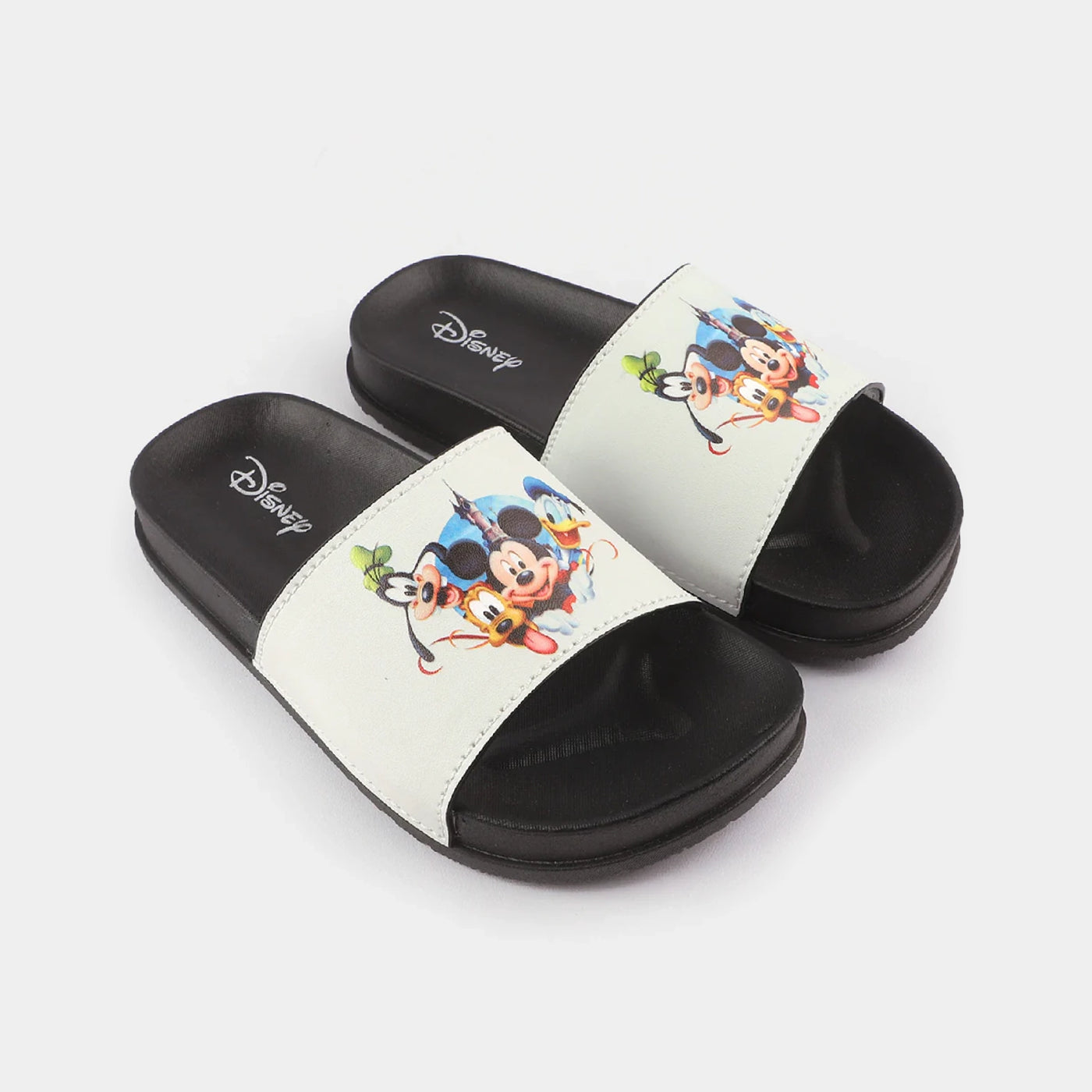 BOYS FASHION NON-SLIP SLIPPER-BLACK