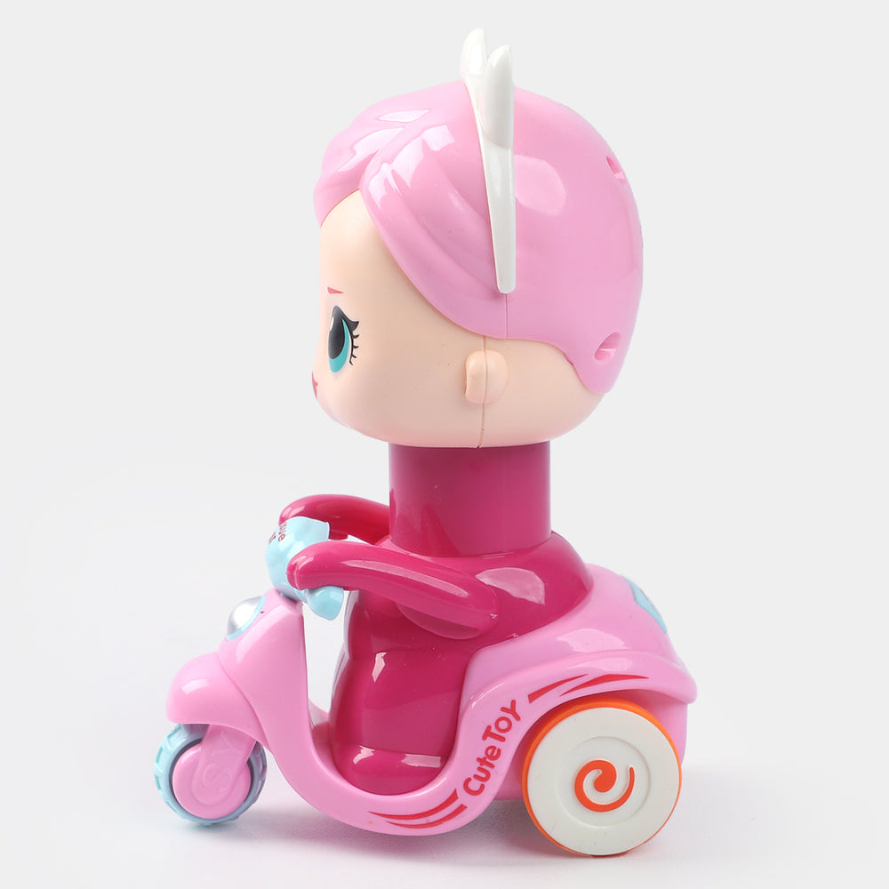 Pull Back & Go Character Car For Kids