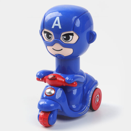 Pull Back & Go Character Car For Kids