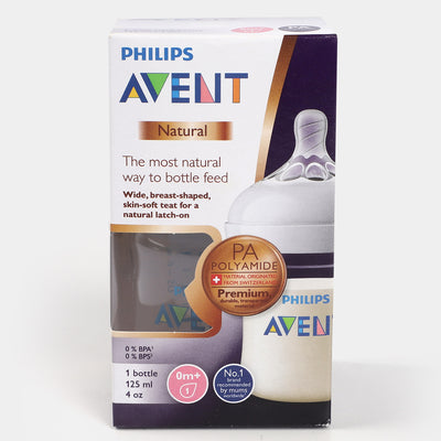 Philips Avent Natural Feeding Bottle - 125ml (SCF472/17)
