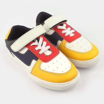 Boys Sneakers 40-114-Yellow