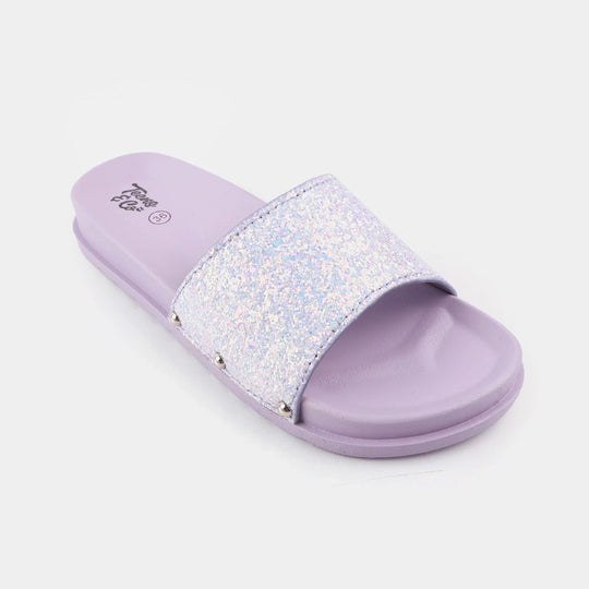 Teen Girls SLIPPER CL-27-Purple