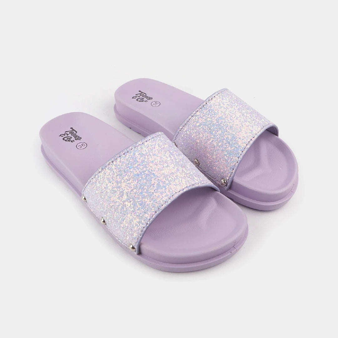 Teen Girls SLIPPER CL-27-Purple