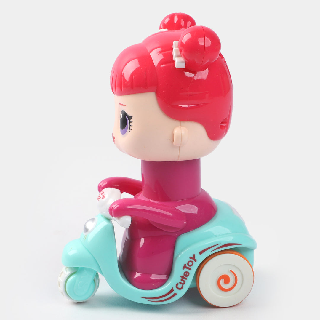 Pull Back & Go Character Car For Kids