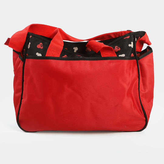 Mother Travel Large Baby Diaper Bag | Red