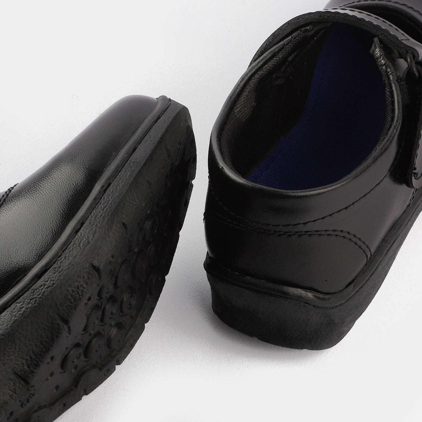 Girls School Shoes TS-11A-BLACK
