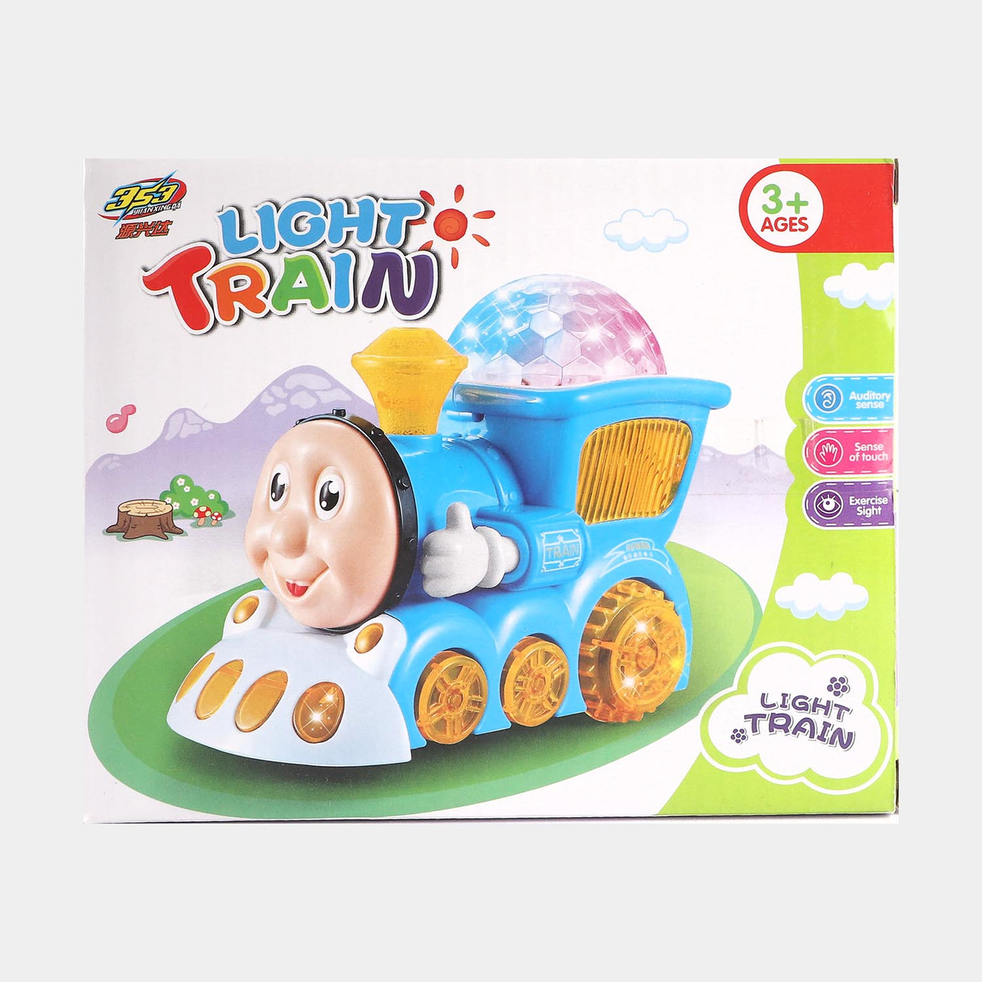 Train Play Toy Light Sound For Kids