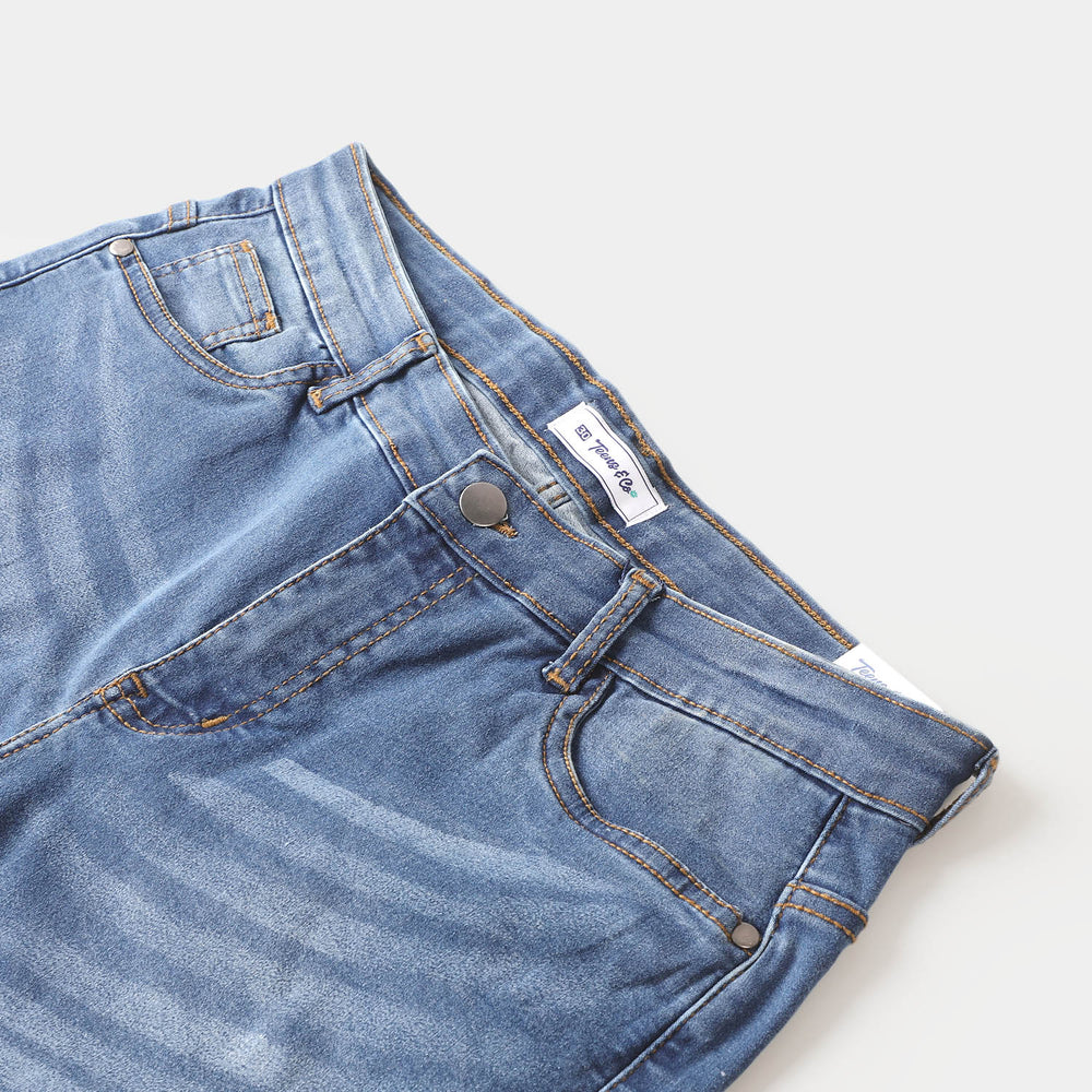 Teens Boys Pant Denim - Mid Blue