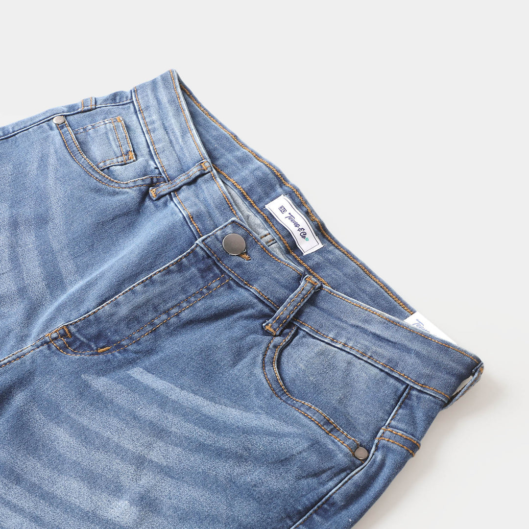Teens Boys Pant Denim - Mid Blue