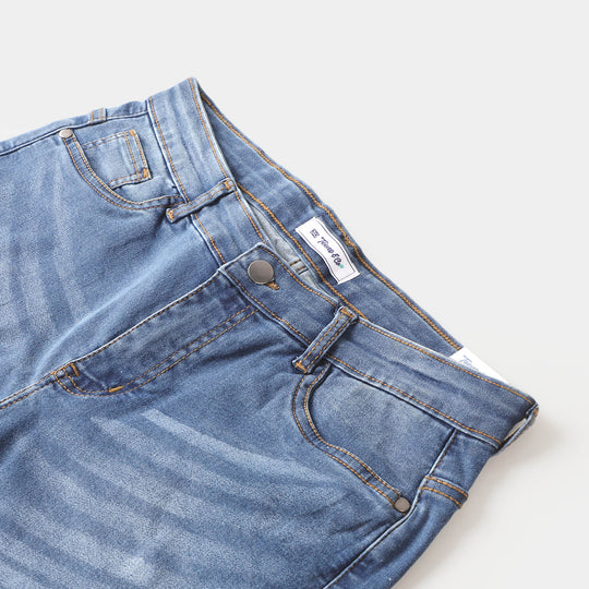 Teens Boys Pant Denim - Mid Blue