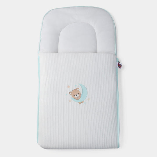 Baby Carry Nest Fleece-White