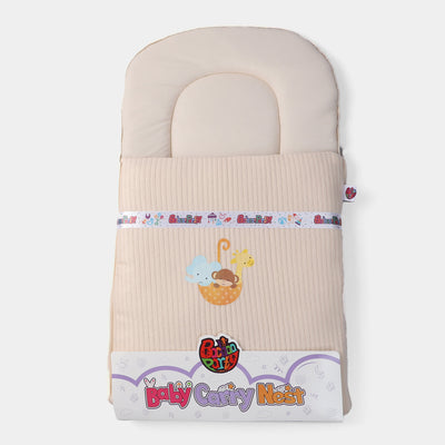 Baby Carry Nest Fleece-L.BROWN