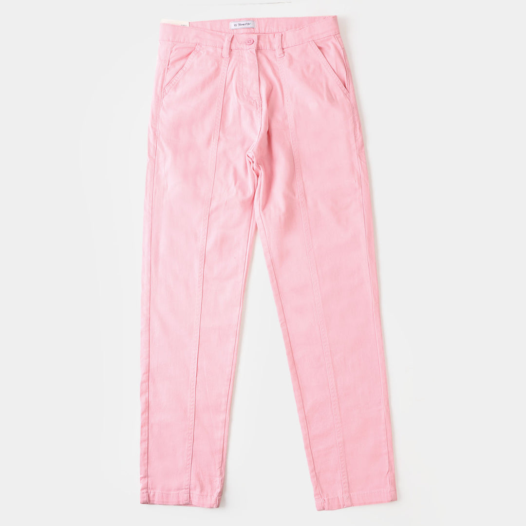 Teens Girls Cotton Pant Solid - Bon Bon