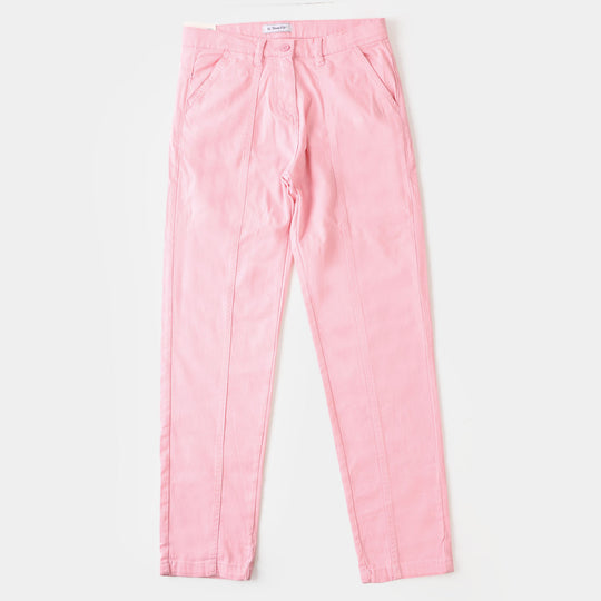 Teens Girls Cotton Pant Solid - Bon Bon