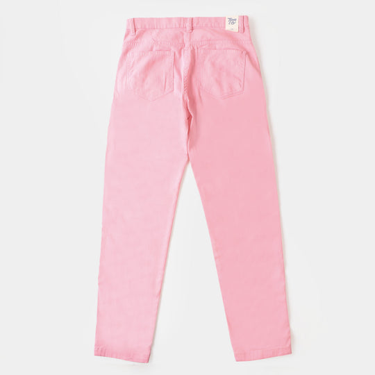 Teens Girls Cotton Pant Solid - Bon Bon