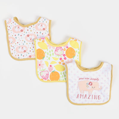 Baby Bib/Apron Set Pack Of 3