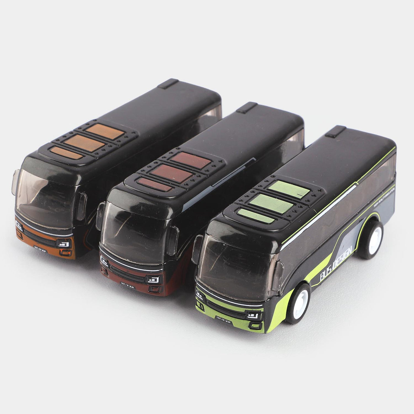 Free-Wheel Model Mini Bus | 5PCs