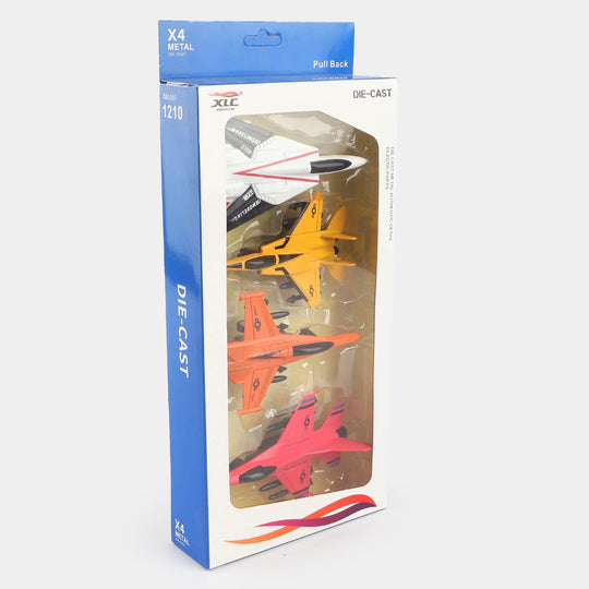 Die-Cast Fighter Jets Toy For Kids