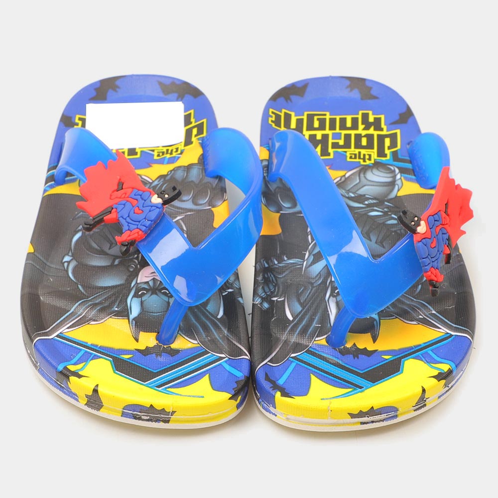 Character Slippers For Boys - Blue