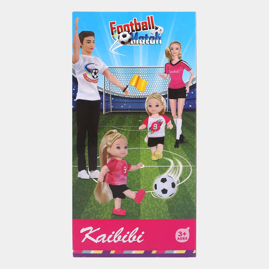 Fashion Doll Football Match