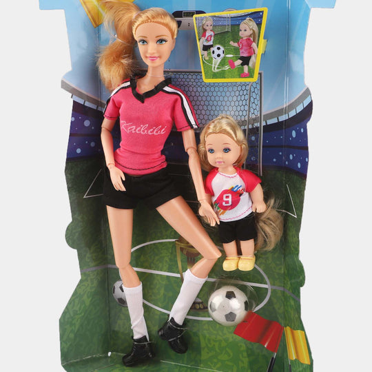 Fashion Doll Football Match