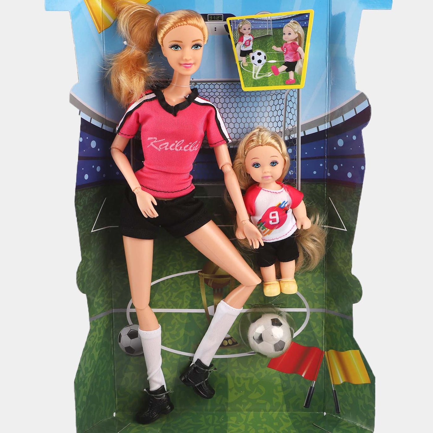 Fashion Doll Football Match