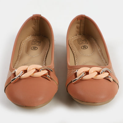 Girls Pumps SP-35 - Peach